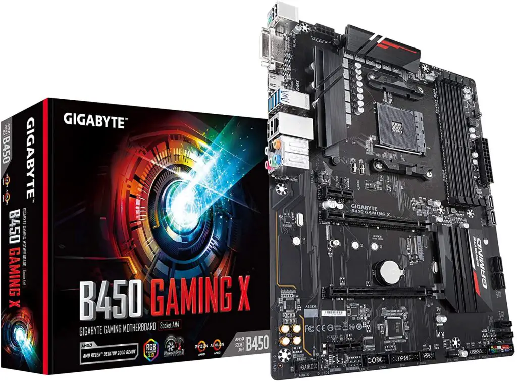 Gigabyte b450 gaming x установка ssd