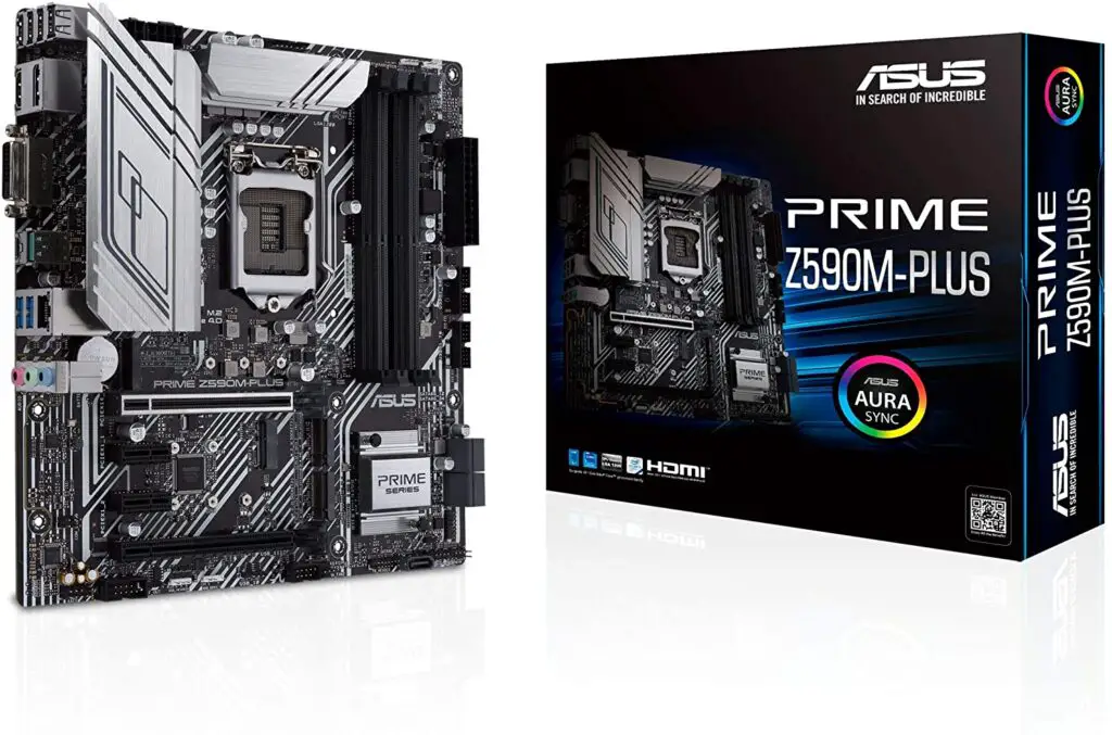 Asus prime z590m plus обзор