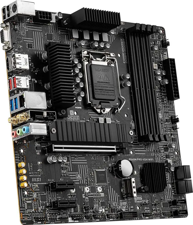 Msi b560m pro vdh совместимость с процессорами